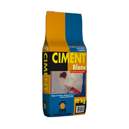 Ciment blanc 10kg