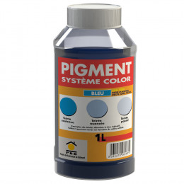 Pigments système couleur bleu 1l