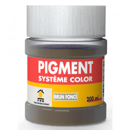 Pigments système couleur brun fonce 200ml