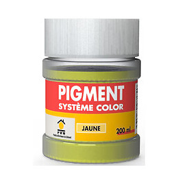 Pigments système couleur jaune 200ml