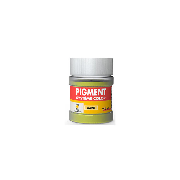 Pigments système couleur jaune 200ml
