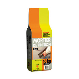 Mortier de finition gris 10kg