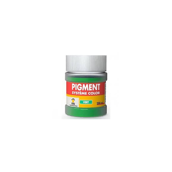 Pigments système couleur vert 200ml