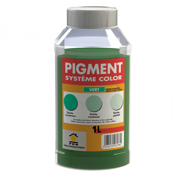 Pigments système couleur bleu 1l