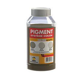 Pigments système couleur brun fonce 1l