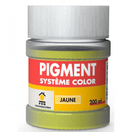 Pigments système couleur jaune 200ml