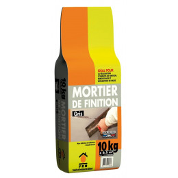 Mortier de finition gris 10kg