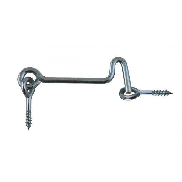 Crochet Contrevent Acier Prépeint, H.35 X L.160 X P.20 Mm