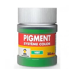 Pigments système couleur vert 200ml