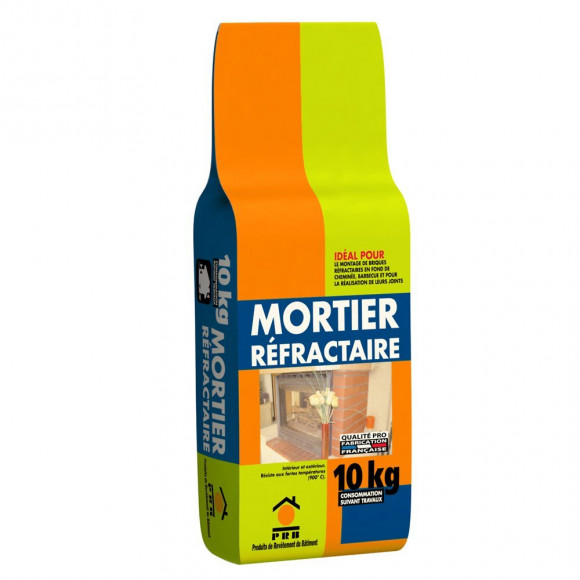 Mortier réfractaire 10kg
