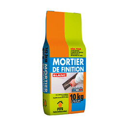 Mortier de finition blanc 10kg