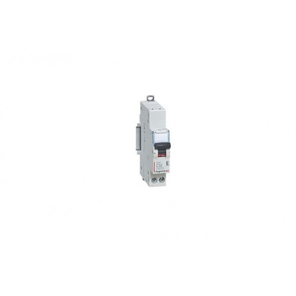 Disjoncteur DNX3 Phase + Neutre 32A - bornes automatiques - 1 module