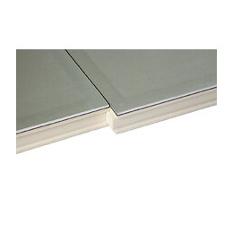 Panneau isolant PU doublé avec BA A3 mm COMBOPRIME EP 82mm