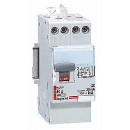 Interrupteur différentiel DX3-ID 2P type AC 30mA - 40A
