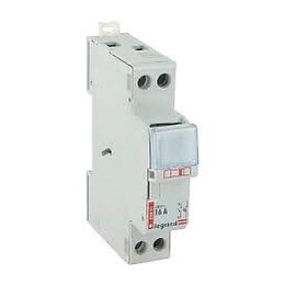 Porte-fusibles 1P+N - 16A - 1 module - pour cartouches 10.3x25.8mm