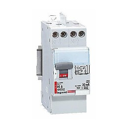 Interrupteur différentiel DX3-ID 2P type AC 30mA - 40A