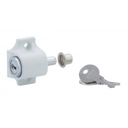 Verrou Pour Baie Coulissante Thirard, Blanc