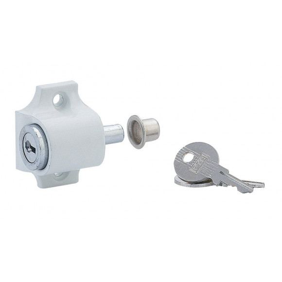 Verrou Pour Baie Coulissante Thirard, Blanc