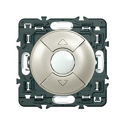 Interrupteur individuel de volets roulants Céliane - titane