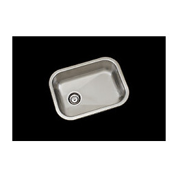 Evier rectangulaire à encastrer 1 bac inox