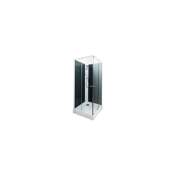 Cabine de douche Minea 80x80cm grise