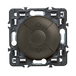 Interrupteur individuel de volets roulants Céliane - Graphite