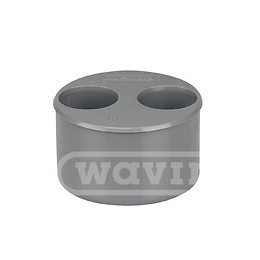 Tampon de réduction PVC évacuation bâtiment DN93xDN40xDN40