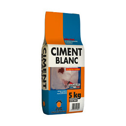 Ciment blanc 5kg