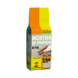 Mortier de finition gris 5kg