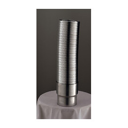 Tuyau aluminium flexible DISTRIWEST ventilation 125 mm