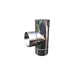 Té avec Tampon INOX SOUDE D 139 TSP