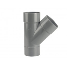 Culotte mâle/femelle 45° diamètre 100mm