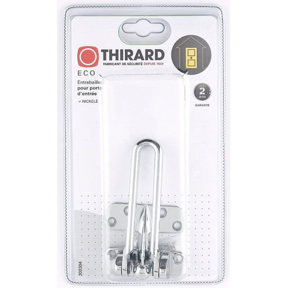 Entrebâilleur De Porte Acier Gris, Thirard