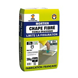 Mortier chape fibre 30kg