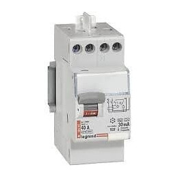 Interrupteur différentiel DX3-ID 2P type A 30mA - 40A