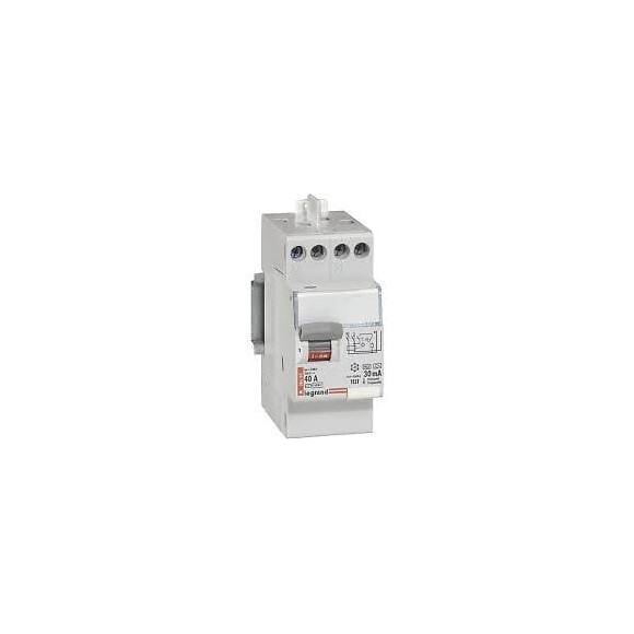 Interrupteur différentiel DX3-ID 2P type A 30mA - 40A