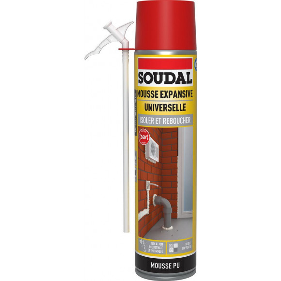 Mousse Isoler et Reboucher Manuelle 500ml