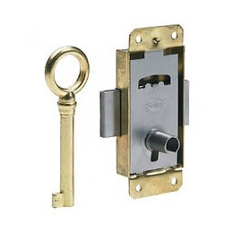 Serrure De Meuble Fer En Applique Hettich 20 Mm Réversible