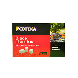 Allume-feu 24 carrés