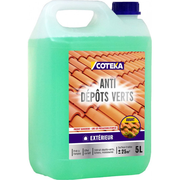 Anti-dépôts verts bidon 5l