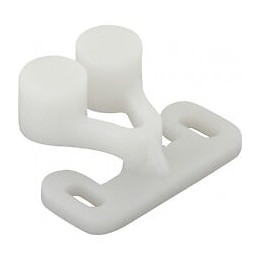 Lot De 2 Loqueteaux À Pression Plastique Hettich, L.25 X L.31 Mm