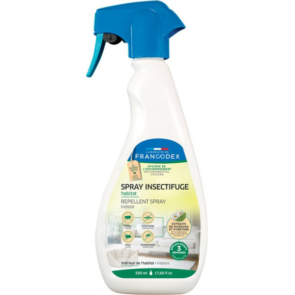 Spray insectifuge environnement