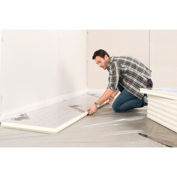 Panneau isolant en polyuréthane 120x60x10cm R 4.65