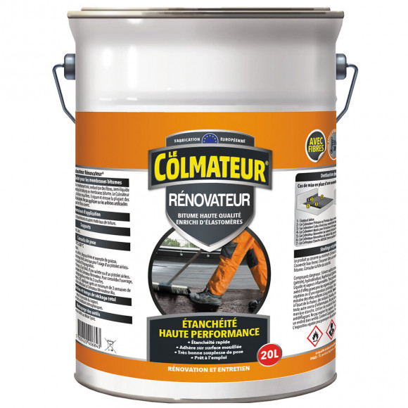Colmateur rénovateur noir 20L