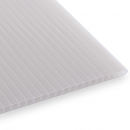 Plaque polycarbonate alvéolaire opale 10mm 3x1.05m