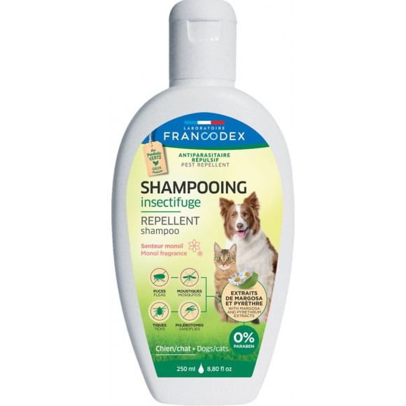 Shampooing insectifuge monoi chien et chat