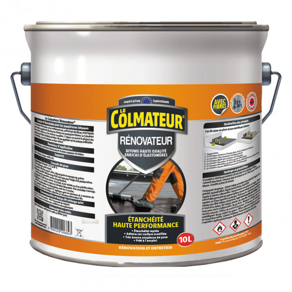 Colmateur rénovateur noir 10L