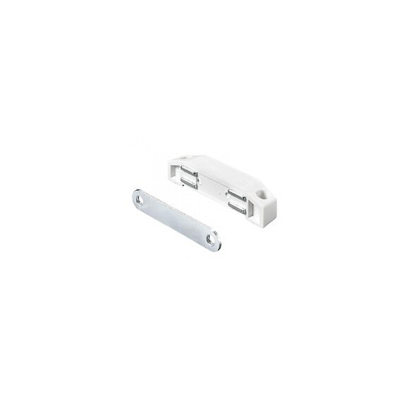 Lot De 2 Aimants Magnétiques Plastique Hettich, L.17.3 X L.75.0 Mm