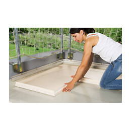 Panneau isolant polystyrène extrudé 125x60x10cm R 3.45