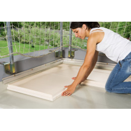 Panneau isolant polystyrène extrudé 125x60x8cm R 2.75